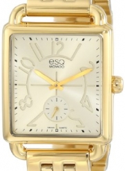 ESQ by Movado Women's 07101408 Origin Yellow-Gold Plated Swiss Quartz Watch