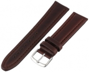 Hadley-Roma Men's MSM882RB-200 20-mm Brown Genuine Oil-Tan Leather Watch Strap