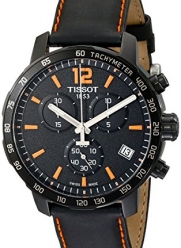 Tissot Men's T0954173605700 Quickster Chronograph Analog Display Swiss Quartz Black Watch