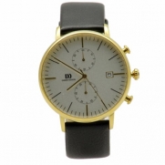 Danish Design IQ11Q975 Mens Chronograph Gold Plated Watch