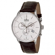 Edox Les Vauberts Chronograph Men's Quartz Watch 10408-3A-AIN