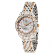 Bulova Women's 98R153 Precisionist Brightwater Two tone Rose gold Watch