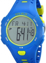 Soleus Unisex SR021-452 Contender Digital Display Quartz Blue Watch