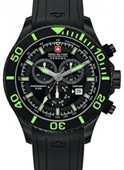 Swiss Military 6-4226-13-007 Mens Immersion Black Chronograph Watch