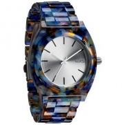 TEST Nixon The Time Teller Acetate Watch,One Size,Multi