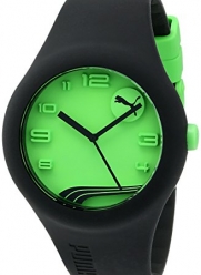 PUMA Unisex PU103001010 Form Black/Neon Green Watch
