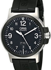 Oris 73576414364RS BC3 Advanced Day Date Mens Watch - Black Dial Stainless Steel case Automatic