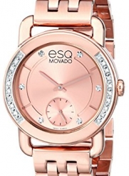ESQ Movado Women's 07101464 Classica Analog Display Swiss Quartz Rose Gold Watch