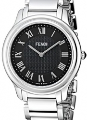 Fendi Men's F251011000 Classico Analog Display Quartz Silver Watch
