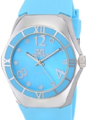 Fancy Face Women's FF1083-Lt Blue Analog Display Japanese Quartz Blue Watch