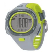 Soleus Unisex SR008-082 P.R Grey and Lime Green Watch