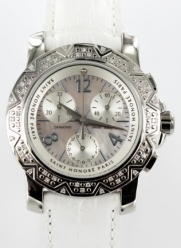Saint Honore Lady's Chronograph Quartz Stainless Steel Watch