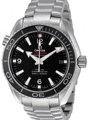 Omega Men's 232.30.42.21.01.001 Seamaster Planet Ocean Black Dial Watch
