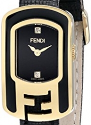 Fendi Women's F311421011D1 Chameleon Analog Display Quartz Black Watch