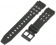 Voguestrap TX1957 Allstrap 19mm Black Regular-Length Fits Casio Illuminator Watchband