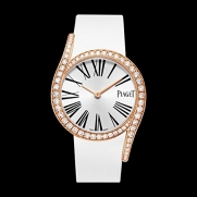 Piaget Limelight Gala 18Kt Rose Gold Diamond Silver Dial Ladies Watch GOA39167
