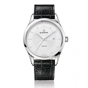 Eterna - Wristwatch, Quartz Analog, Leather