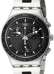 Swatch Men's YCS410GX Windfall Chronograph Silver-Tone Bracelet Watch