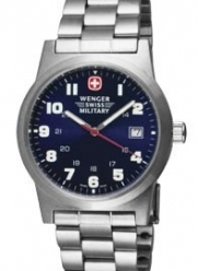 Wenger Swiss Military Men's 72908 Classic Field Stainless Steel Bracelet Watch