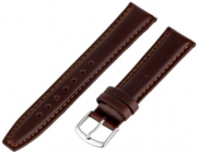 Hadley-Roma Men's MSM881RB-180 18-mm Brown Oil-Tan Leather Watch Strap