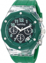 RumbaTime Men's Mercer Amazon 45mm Black Dial Watch