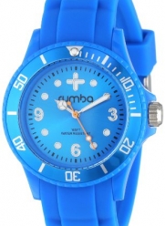 RumbaTime Unisex 12542 Perry Silicone Band  38MM Azul Modern Stylish Analog Watch