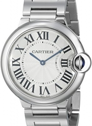 Cartier Unisex W69011Z4 Ballon Bleu Stainless Steel Midsize Watch