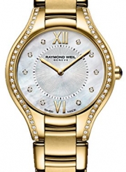 Raymond Weil Women's 5132-PS-00985 Noemia Analog Display Swiss Quartz Gold Watch