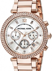 Michael Kors Women's Parker Rose Gold-Tone Bracelet Watch MK5491