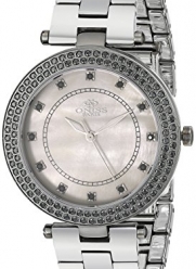 Oniss Paris Women's ON6203N-LBK Tungsteno Collection Analog Display Swiss Quartz Silver Watch