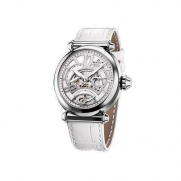 Milus Merea MER001 Automatic Stainless Steel Case White Leather Anti-Reflective Sapphire Women's Watch