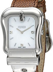 Fendi Women's F382014521D1 Analog Display Swiss Quartz Brown Watch