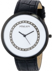 Johan Eric Women's JE5002-13-007 Vejle Analog Display Quartz Black Watch