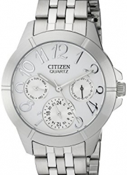 Citizen Women's ED8100-51A Analog Display Japanese Quartz Silver Watch