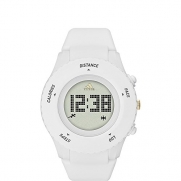 adidas Unisex ADP3204 Sprung Digital Display Analog Quartz White Watch