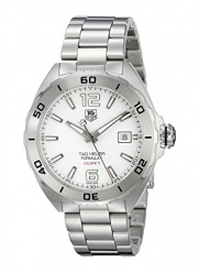 TAG Heuer Men's WAZ2114.BA0875 Analog Display Automatic Self Wind Silver Watch