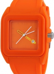 Breo Cube Unisex Contemporary Fashion Watch Orange