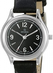 Grovana Women's 3207-1137 Traditional Analog Display Swiss Quartz Black Watch