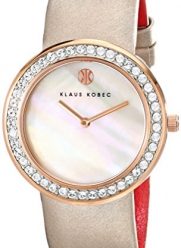Klaus Kobec Women's KK-10021-04 Penny Analog Display Japanese Quartz Beige Watch