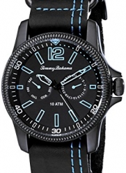 Tommy Bahama Men's 10018317 Paradise Pilot Multifunction Analog Display Japanese Quartz Black Watch