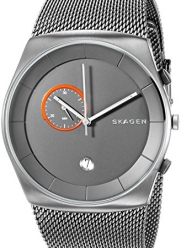 Skagen Men's SKW6186 Analog Display Analog Quartz Grey Watch