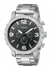 FOSSIL JR1353 Nate Chronograph Stainless Steel Watch
