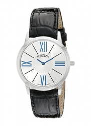 Stuhrling Original Men's 533.01 Classic Ascot Solei Ultra Slim Silver Dial Watch