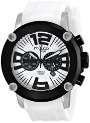 MULCO Men's MW2-6263-015 Analog Display Japanese Quartz White Watch