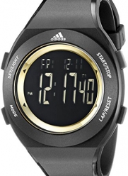 adidas Men's ADP3208 Sprung Digital Display Analog Quartz Black Watch