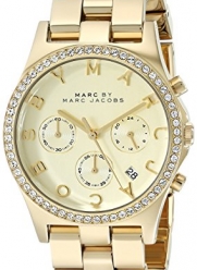 Marc by Marc Jacobs Women's MBM3105 Henry Gold-Tone Stainless Steel Bracelet Watch