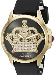 Juicy Couture Women's 1901142 Jetsetter Analog Display Quartz Black Watch
