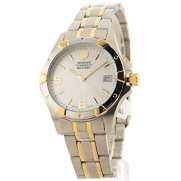 Wenger Swiss Military Elite Two-Tone Stainless Steel Date Women's Watch