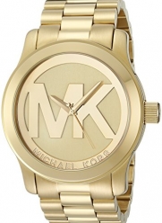 Michael Kors Women's MK5473 Runway Gold-Tone Stainless Steel Watch