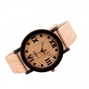 Great Gift Women Geneva Rhinestone Leather Band Quartz Wrist Watch (#.nunber.10)